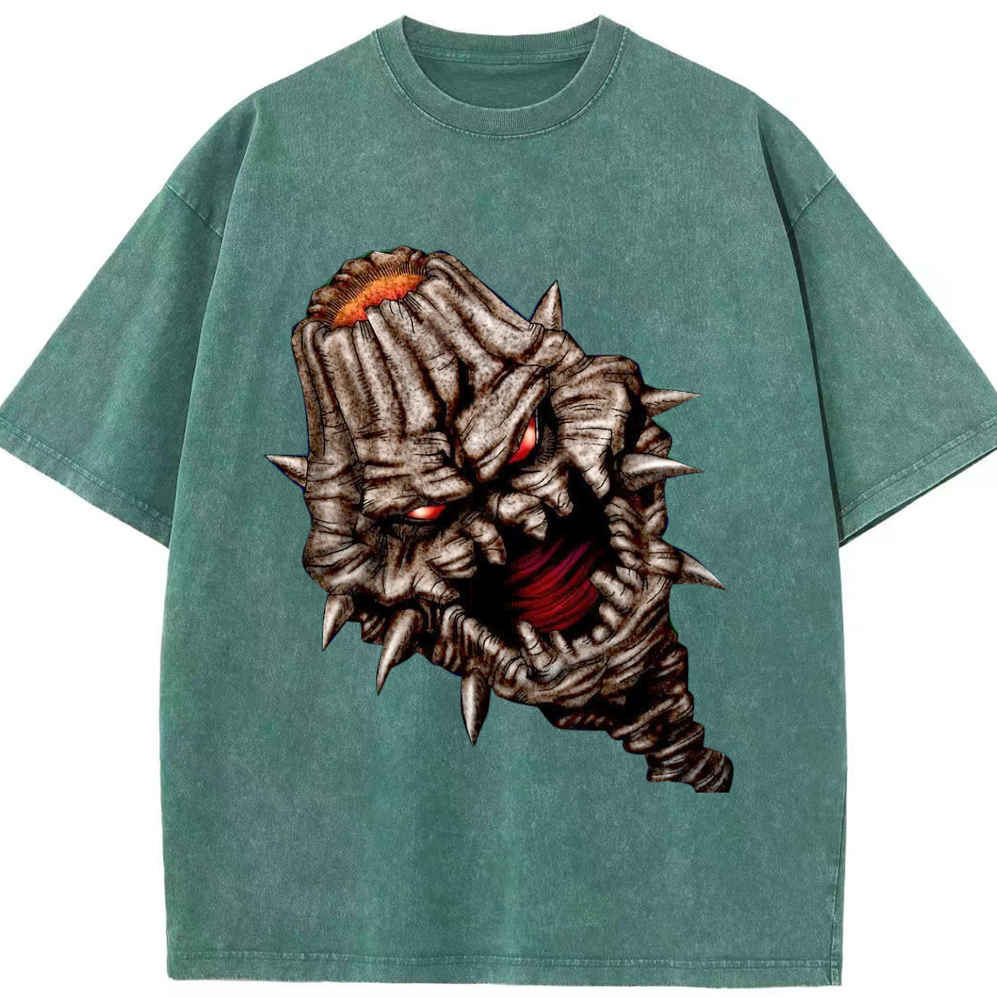 （画像用） 遊☆戯☆王 Yu-Gi-Oh! 綿100% ヴィンテージ風 半袖Tシャツ（フロントプリント）